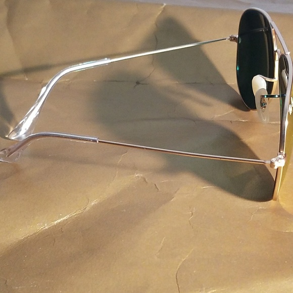 Ray Ban RB3026 Aviator Unisex Sunglasses - Picture 2 of 5